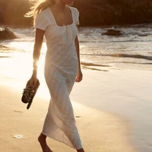 Women’s Free People Natalya Solid Midi White Small